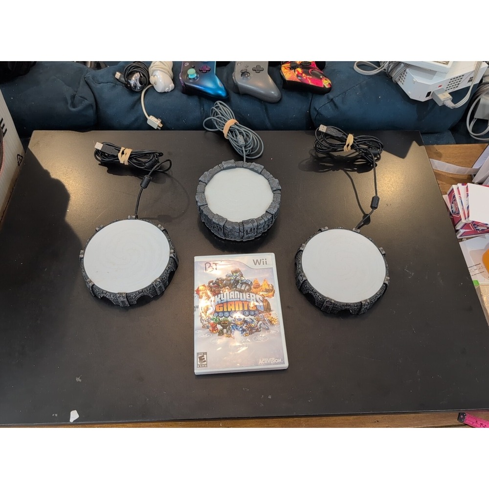 Skylanders USB Portal Lot (3) PS3 PS4 Wii Wii U Model 502 And 0000547 + Game Wii